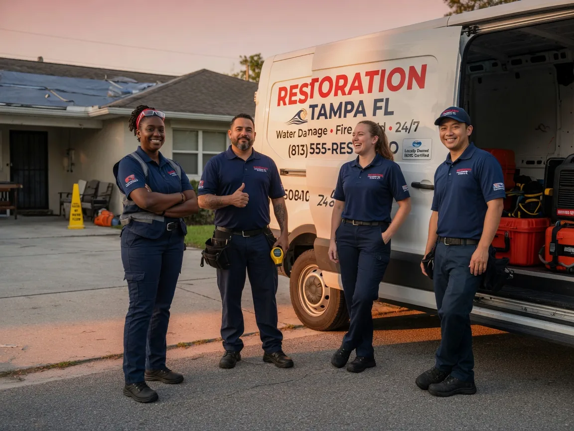 Water Damage Restoration company in Clarksville, OH