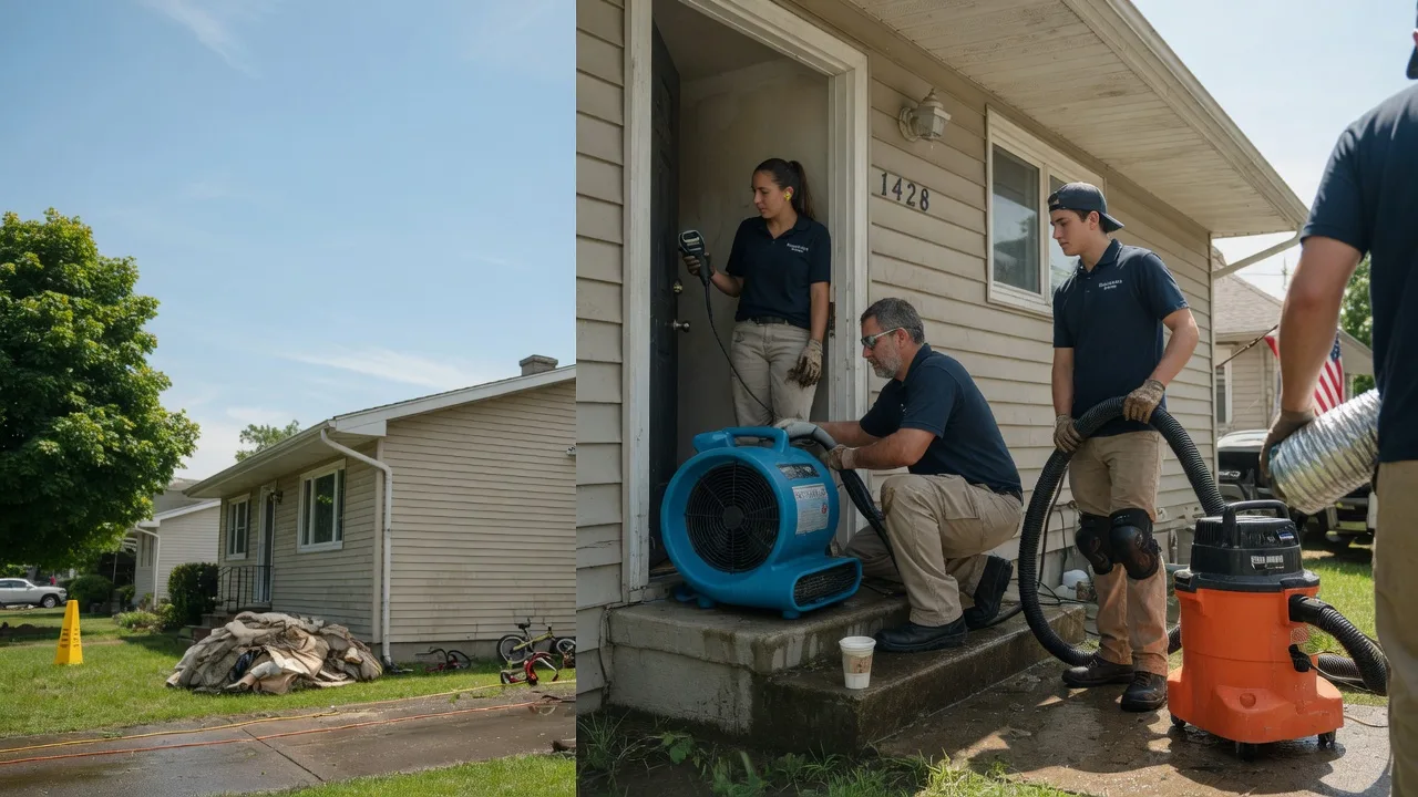 Water Damage Restoration in Clarksville, OH near me